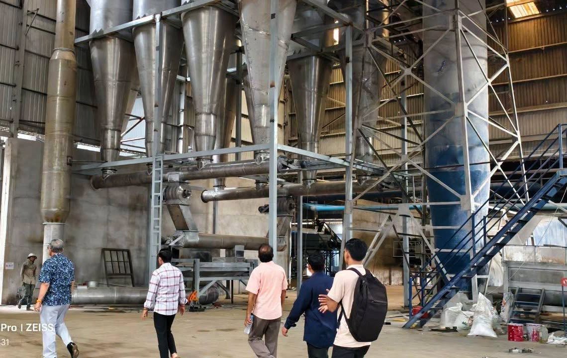 农业部考察腊塔纳基里省木薯厂 推动农产品深加工出口
