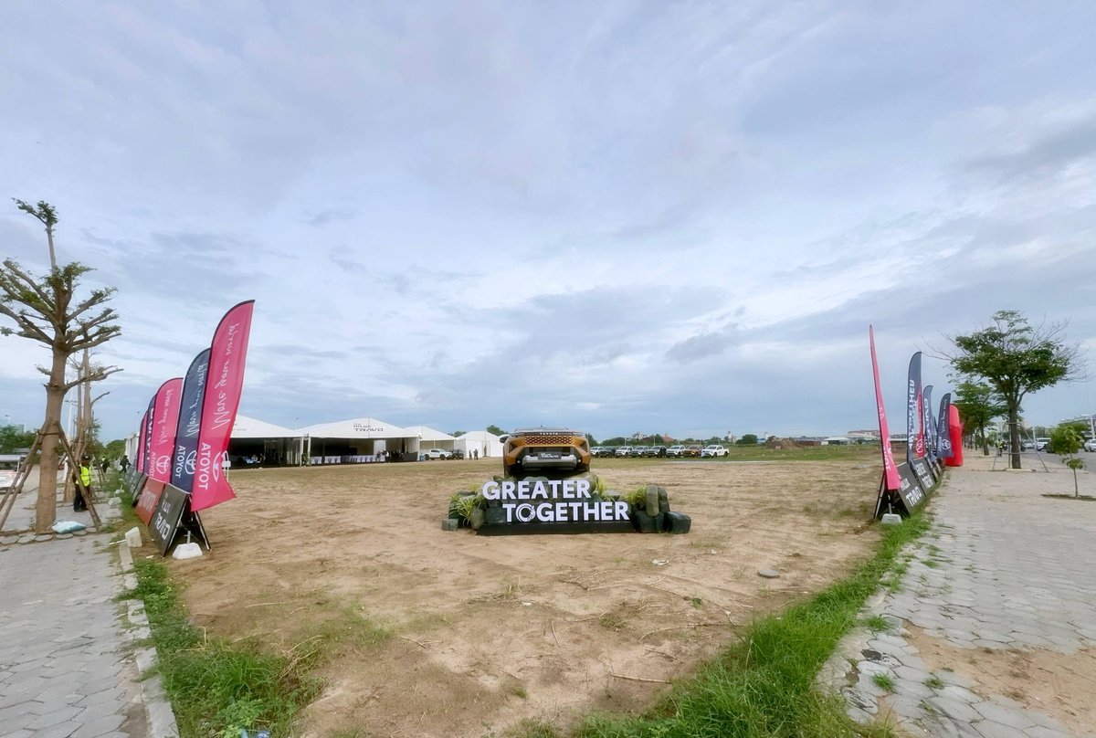丰田柬埔寨新款Hilux Travo试驾活动今日开启 需线上