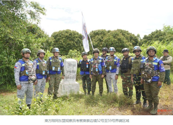 柬埔寨邀请东盟观察员考察柬泰边境 针对泰方违规建围栏