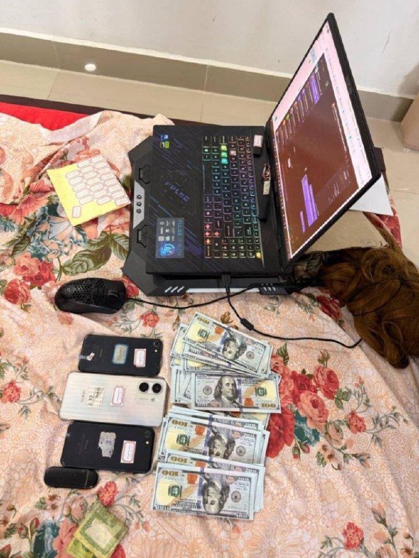 金边朗哥区捣毁诈骗窝点 抓获8名外籍嫌犯