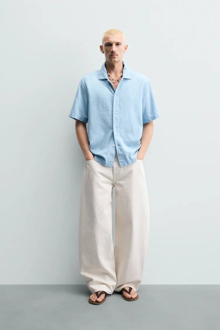 Zara新款条纹衬衫上市 售价19.99万瑞尔