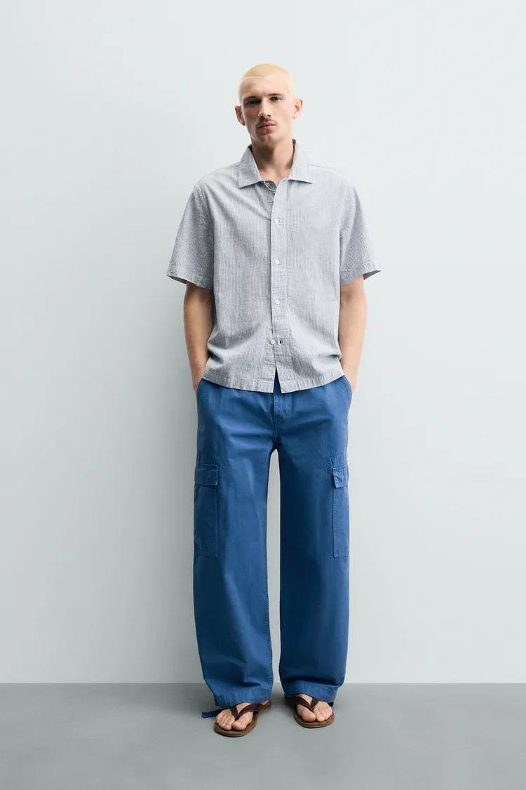 Zara新款条纹衬衫上市 售价19.99万瑞尔