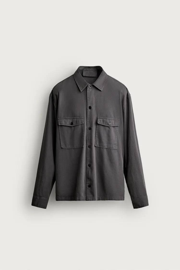 Zara柬埔寨新款水洗宽松外套 售价41.99万瑞尔