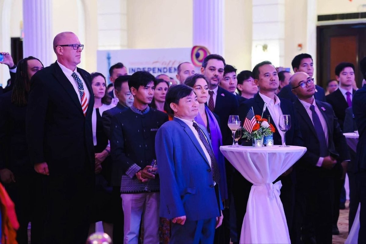 翁赛维索出席美国国庆250周年庆典 强调柬美关系积极进展