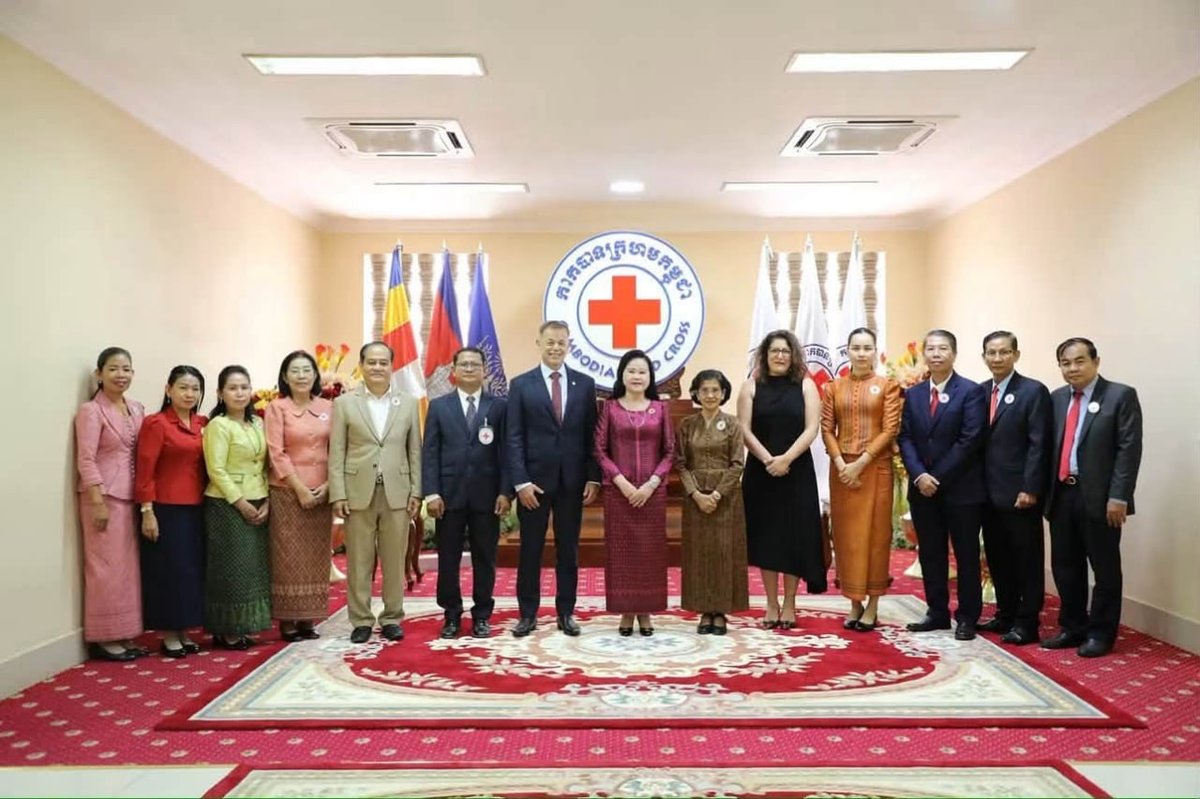 文拉妮会见红十字国际委员会代表 探讨人道主义合作