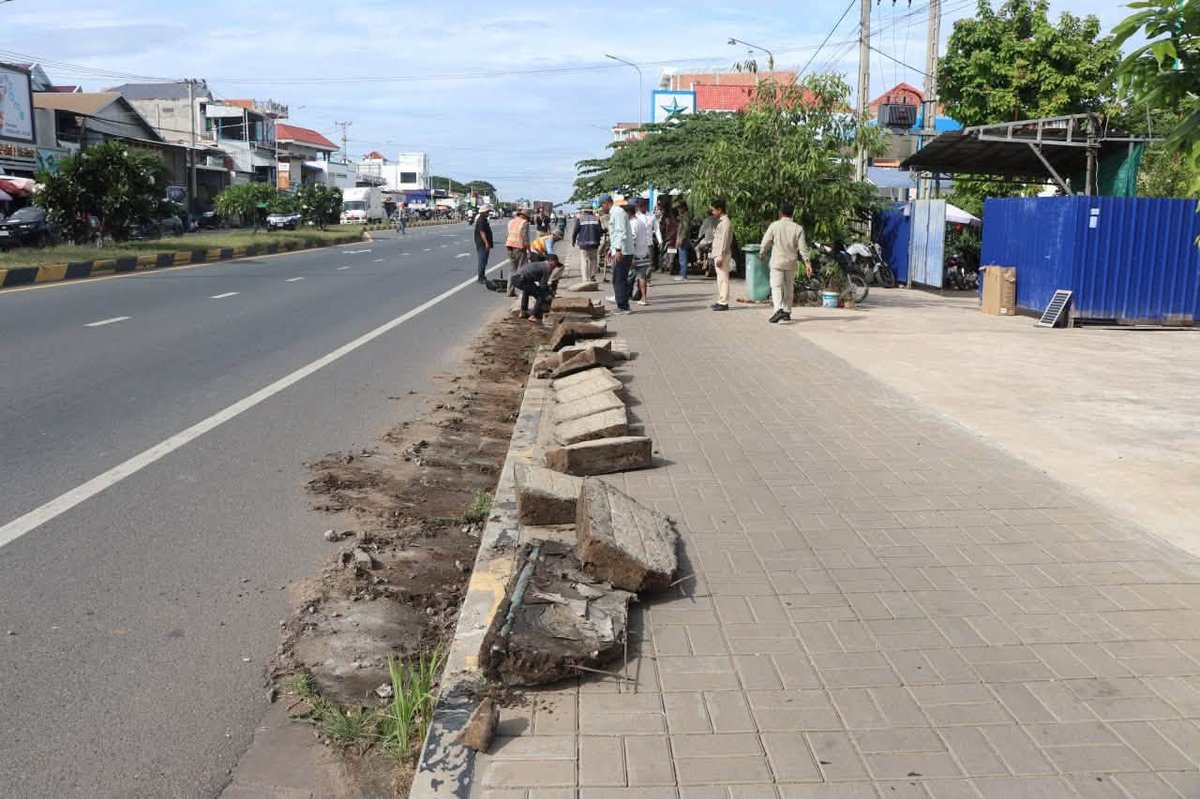 磅清扬省整治5号公路沿线秩序 磅特拉拉县重点清理