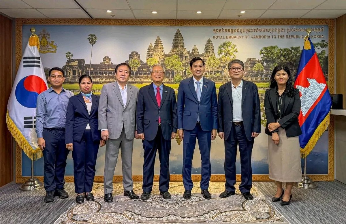 柬埔寨驻韩大使会晤韩国东盟论坛协会 探讨扩大在柬投资