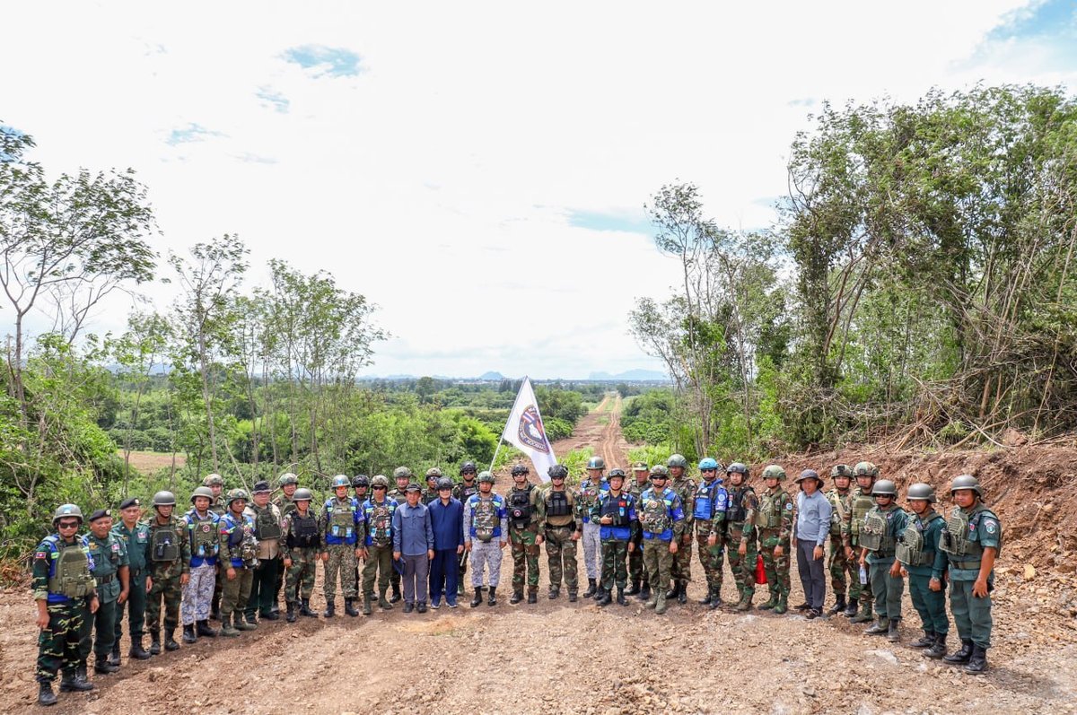 东盟观察员赴马德望省边境核查 涉及52至59号界碑