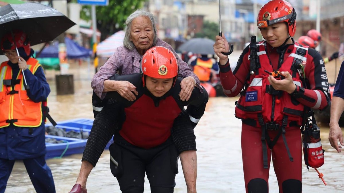 柬埔寨国会主席坤索达丽就中国多地洪涝灾害致哀