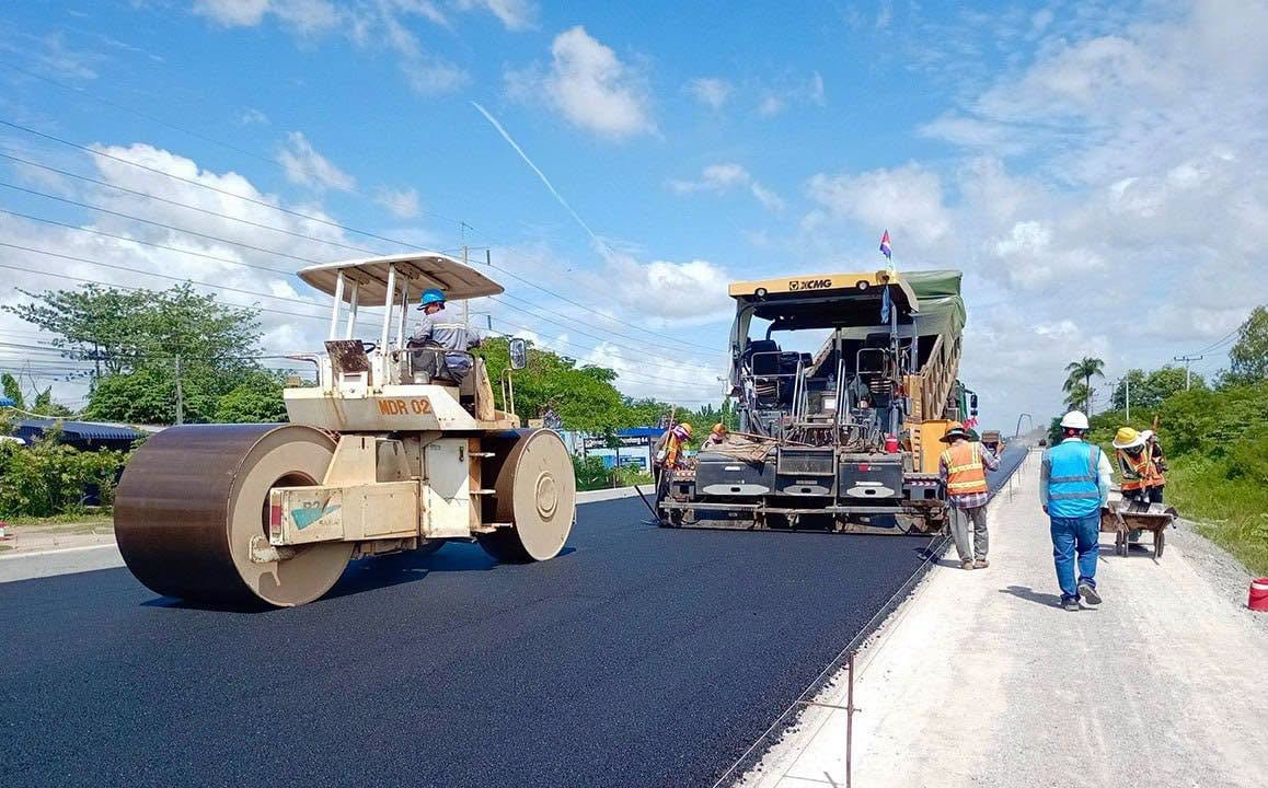 国道5号线诗梳风至波贝段建设进度达63% 跨境物流提速