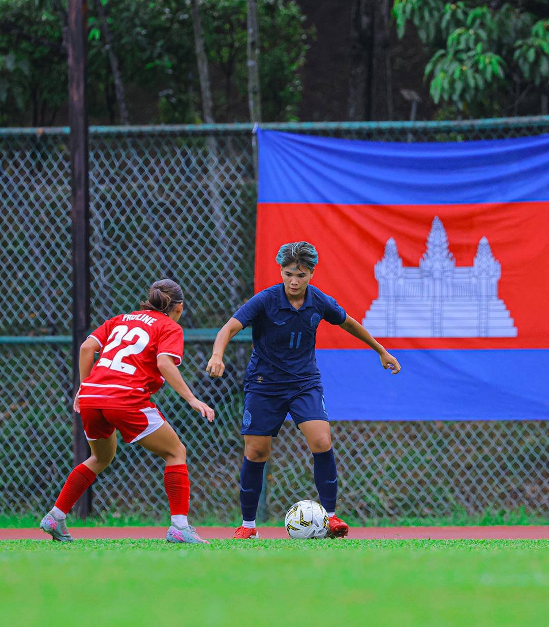 柬埔寨女足在ASEAN Women’s Cup 2026小组