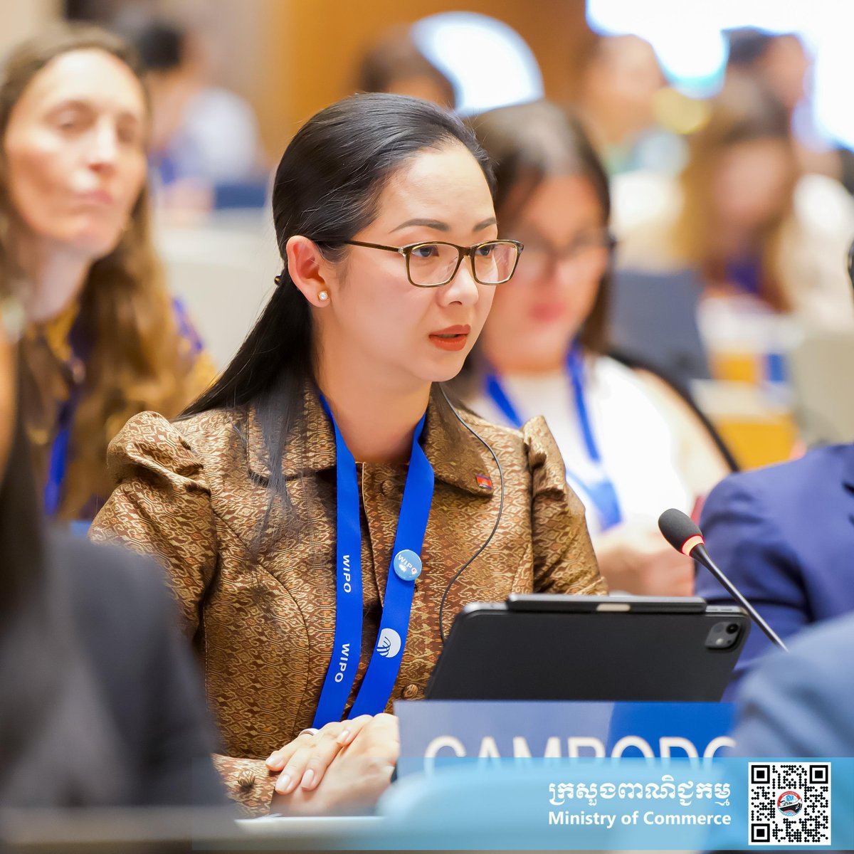 柬埔寨商务部部长占尼莫出席WIPO大会 推动知识产权与国际接