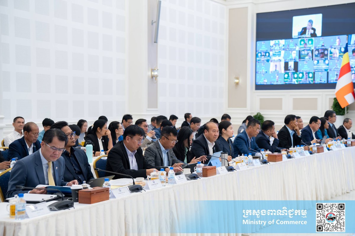 柬埔寨商务部召开周会,重点总结了近期赴日本和韩国开展招商引资