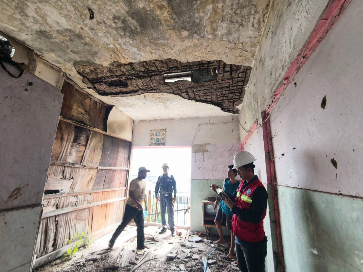 金边隆边区及7玛卡拉区两处危楼 官方启动测绘评估