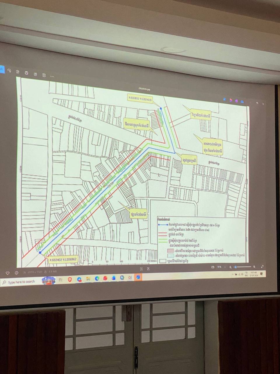柴桢省贡罗县道路规划获批 宽度定为25米及30米