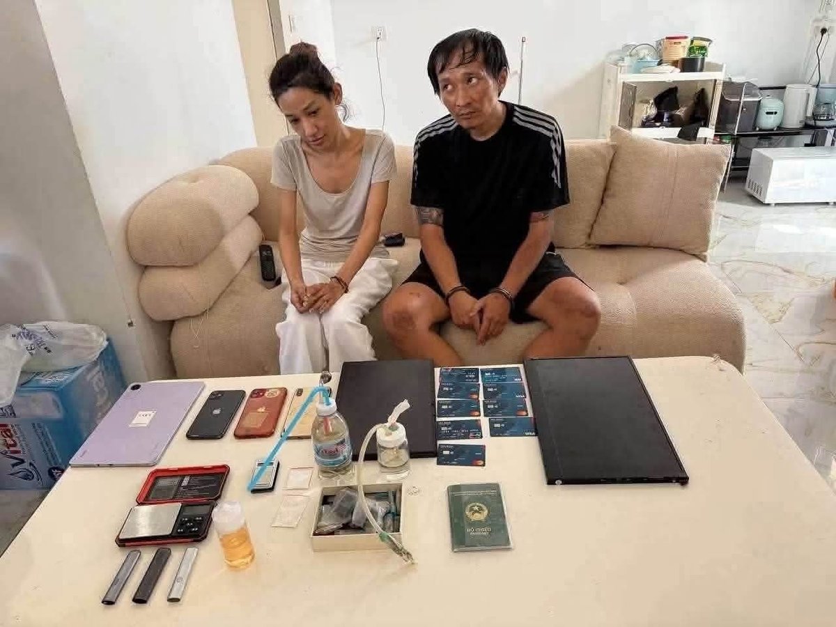 巴域市警方突击出租屋 抓获4名涉毒外籍嫌犯并缴获枪支