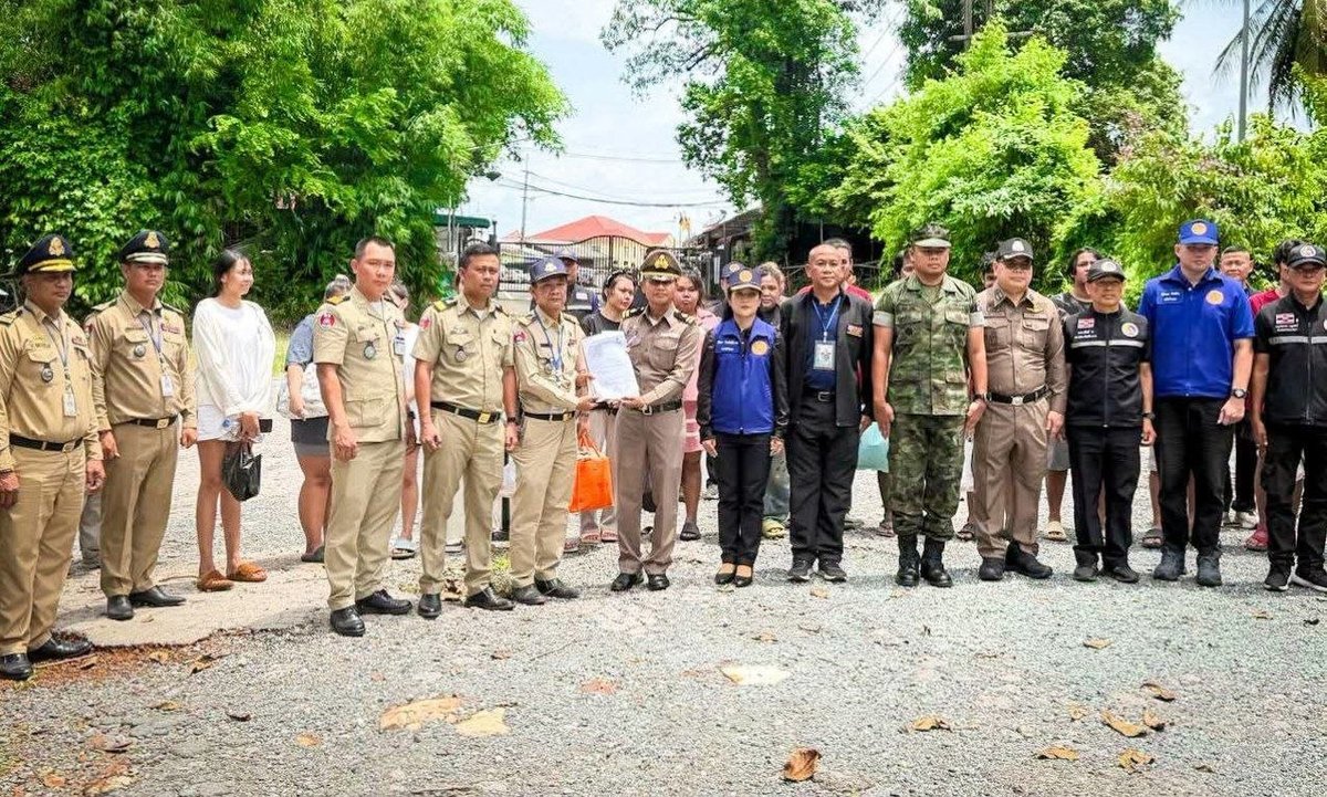 17名涉网诈泰籍人员被驱逐出境 柬埔寨严打非法居留