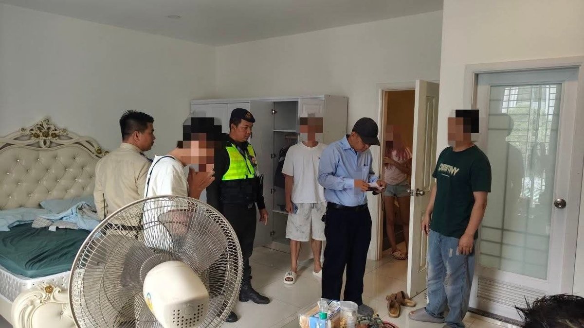 当哥区行政指挥部开展清查行动 严打网络诈骗窝点