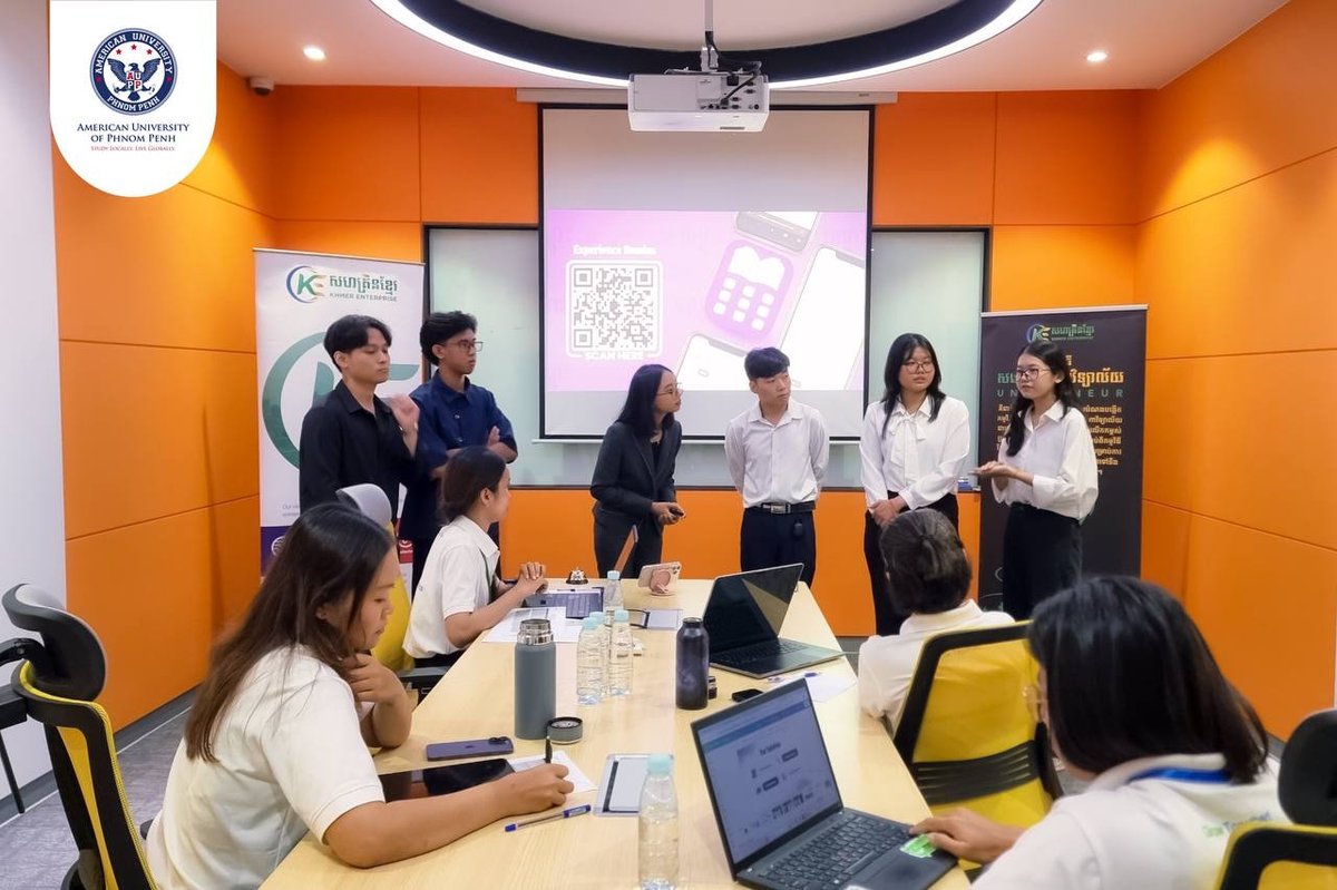 金边美国大学学生团队获Unipreneur亚军 AI教育项目