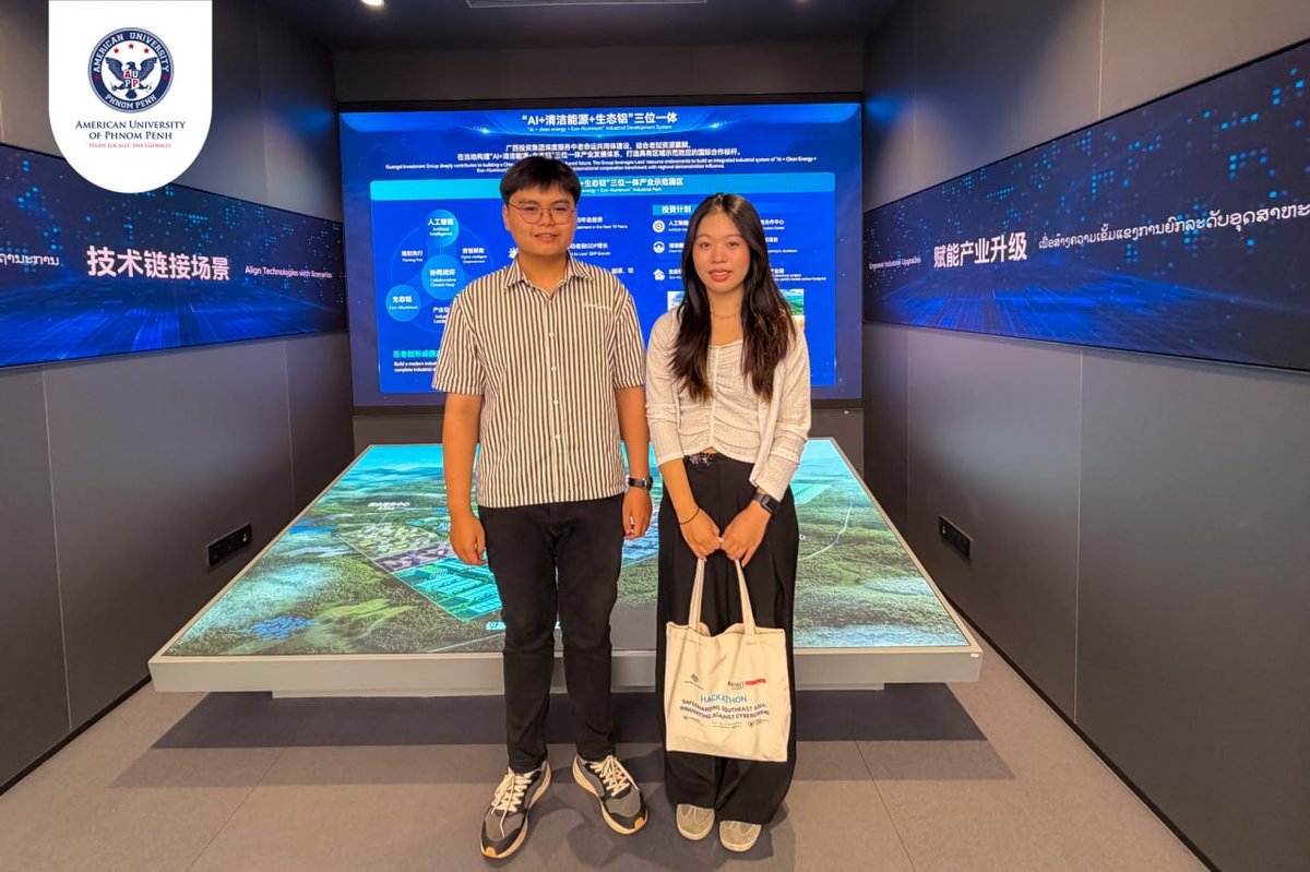 金边美国大学(AUPP)学生近期在可持续旅游商业模式大赛
