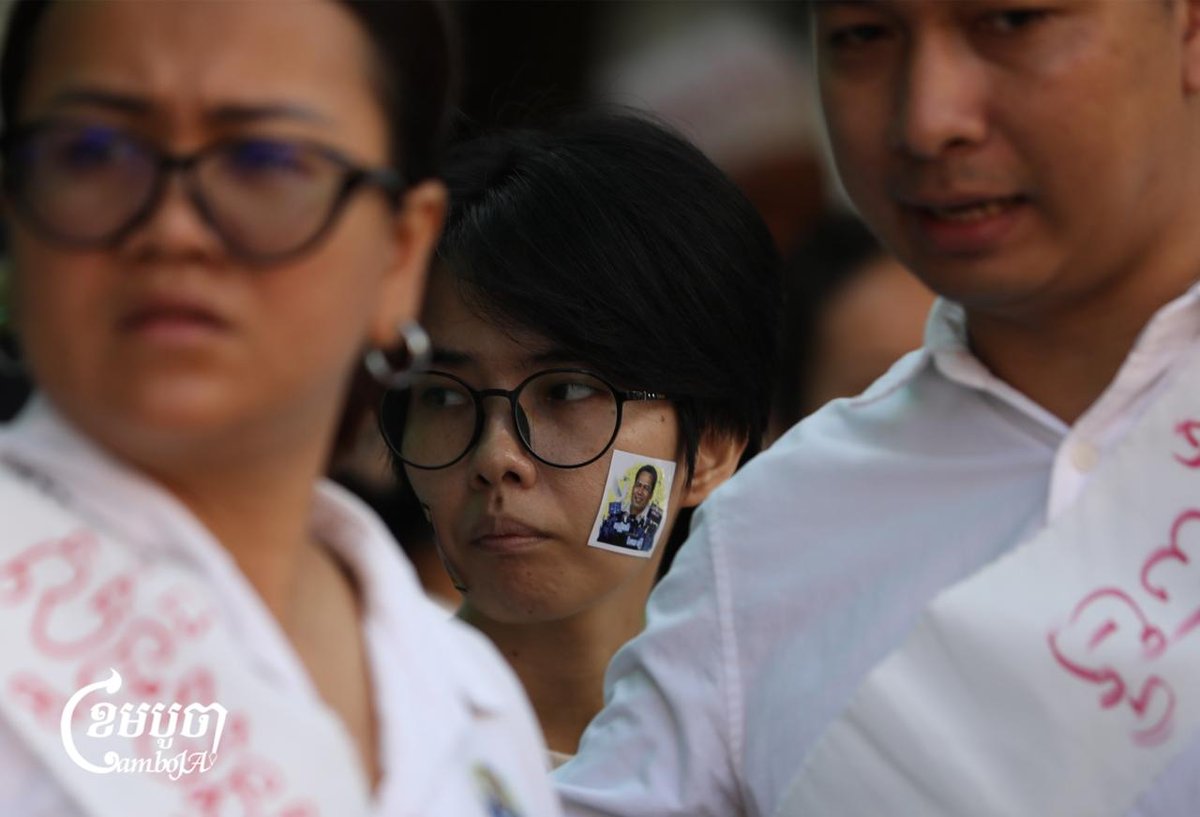 金边加德士加油站举行悼念活动 纪念甘磊遇害十周年