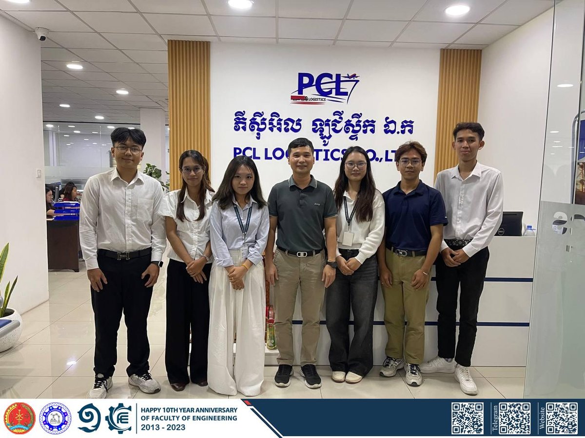皇家金边大学学生调研PCL物流 探讨行业数字化转型