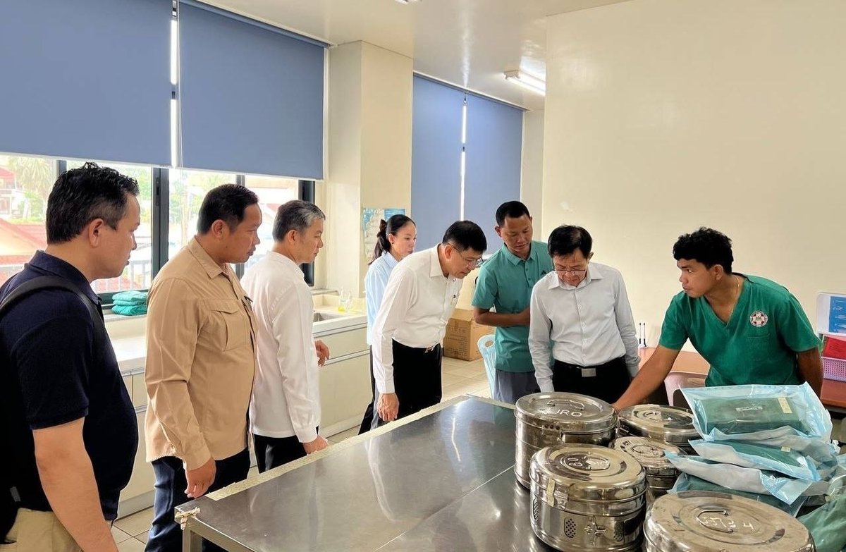 柬埔寨卫生部视察暹粒省医院 督导医疗服务进度