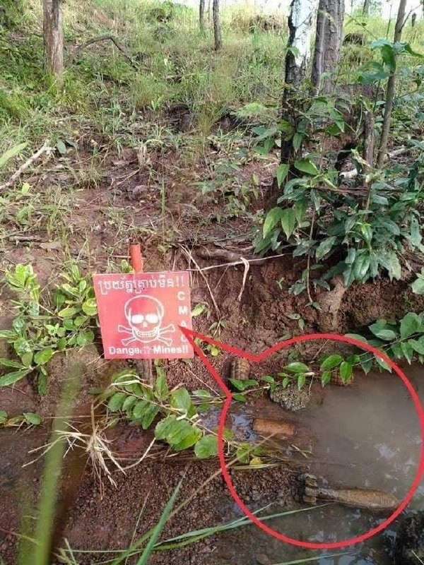 柬埔寨雨季防范未爆弹药风险 洪水期间需警惕