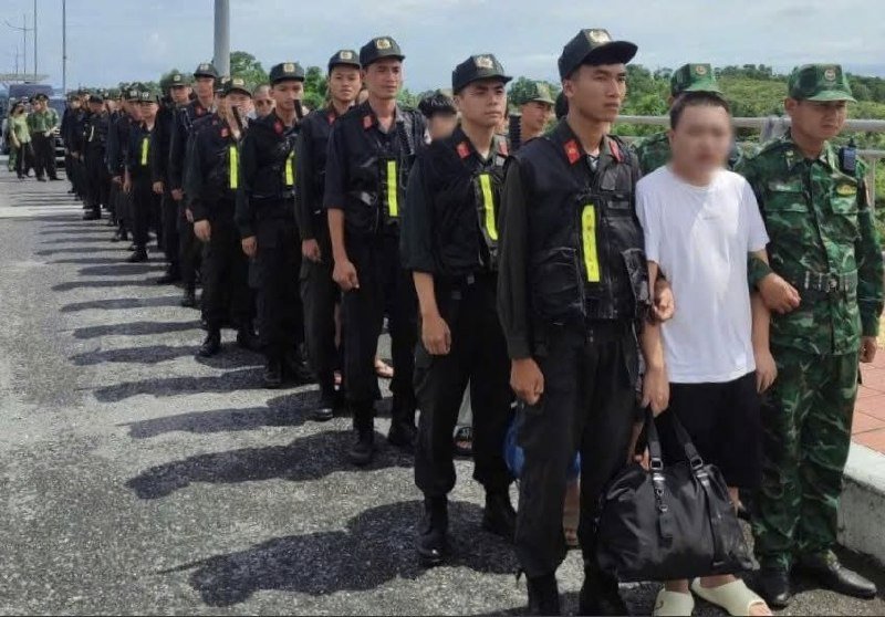 越中联合打击网诈 30名嫌疑人移交中国警方