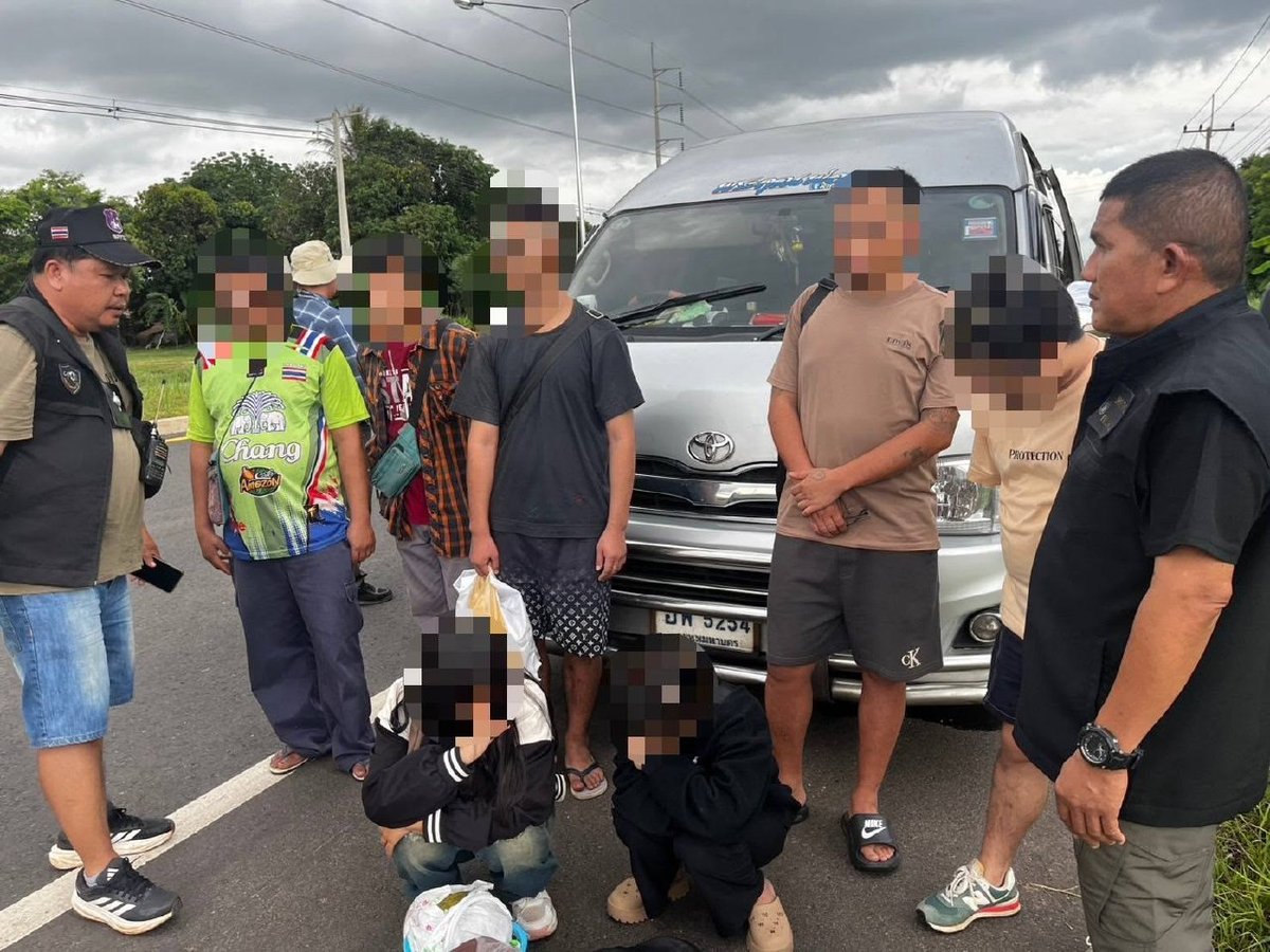泰柬边境拦截5名非法入境者 3名中国籍人员被捕