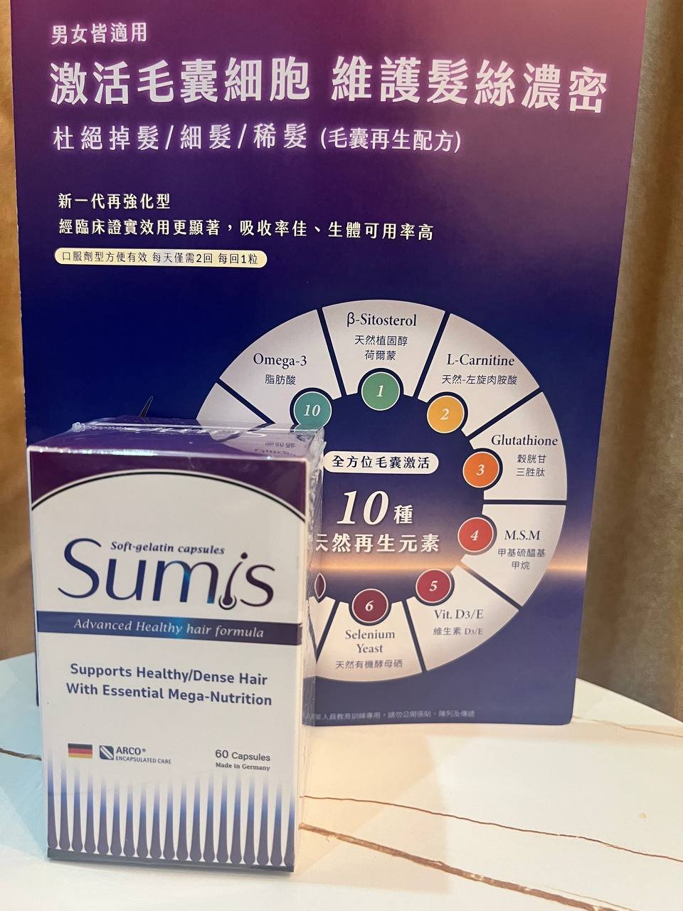 德国丝密防脱发保健品 刺激毛囊再生 每盒$80