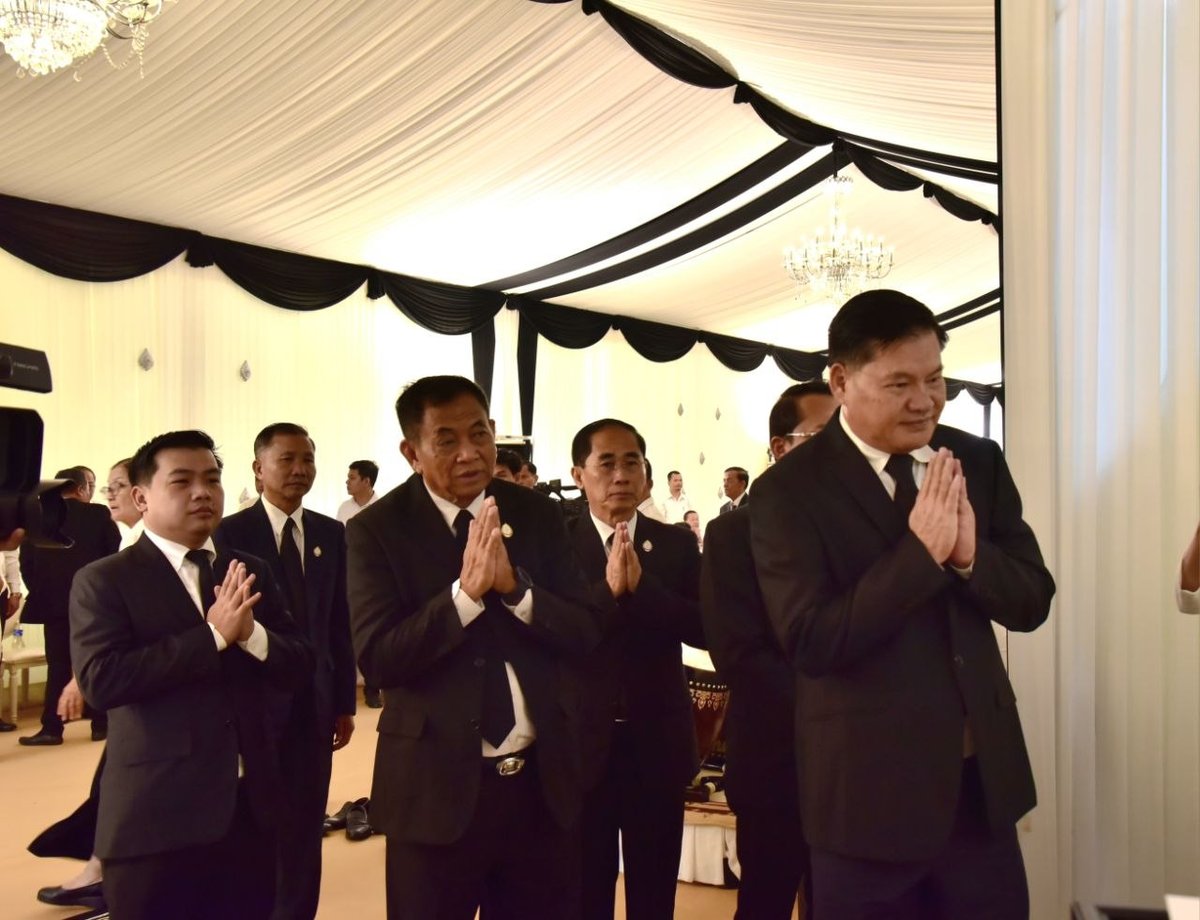 柬埔寨卫生部代表吊唁副总理涅沙文胞姐