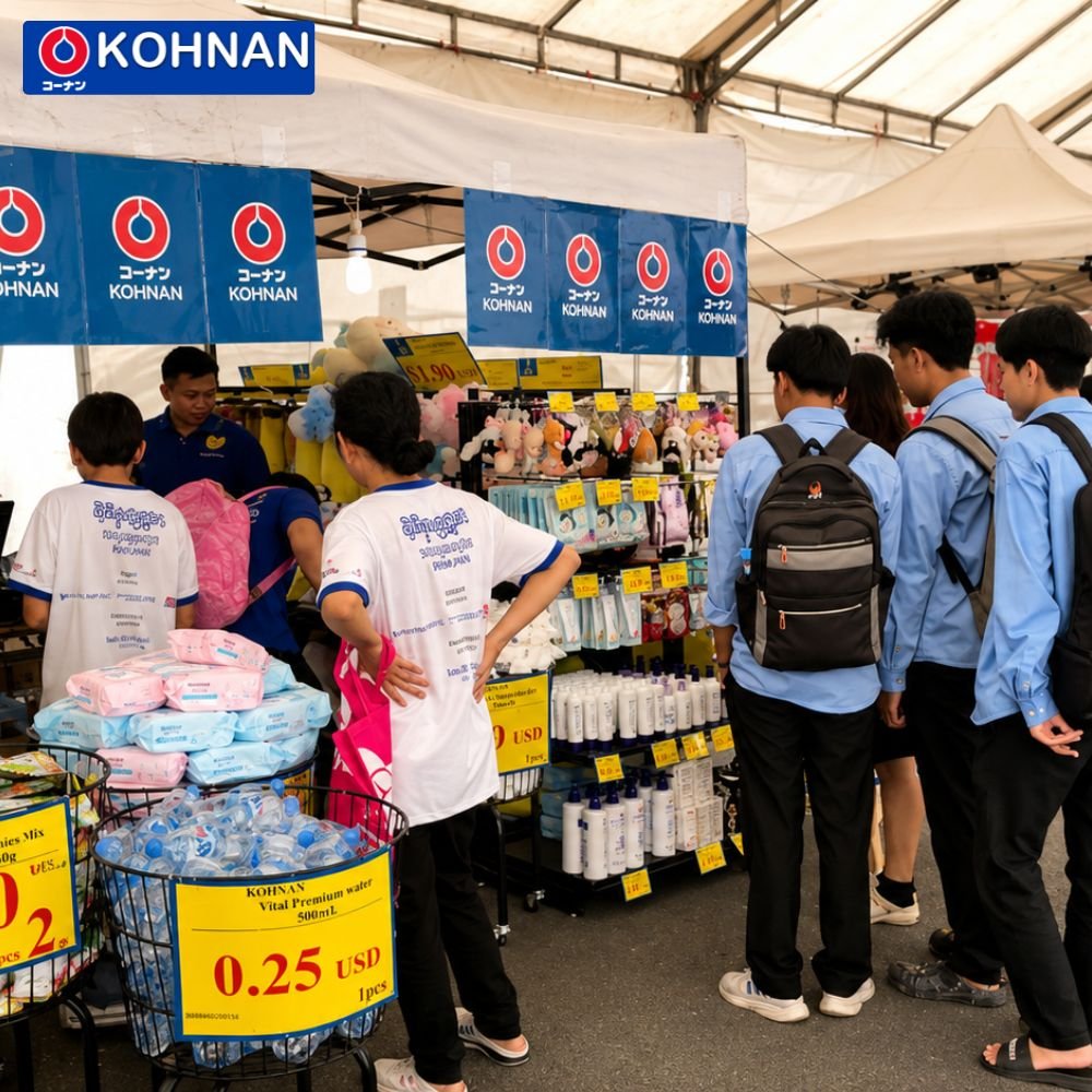 Kohnan品牌在柬埔寨日本合作中心(CJCC)举办七夕节活
