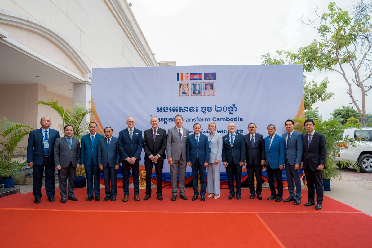 Transform Cambodia成立20周年 洪玛奈代表