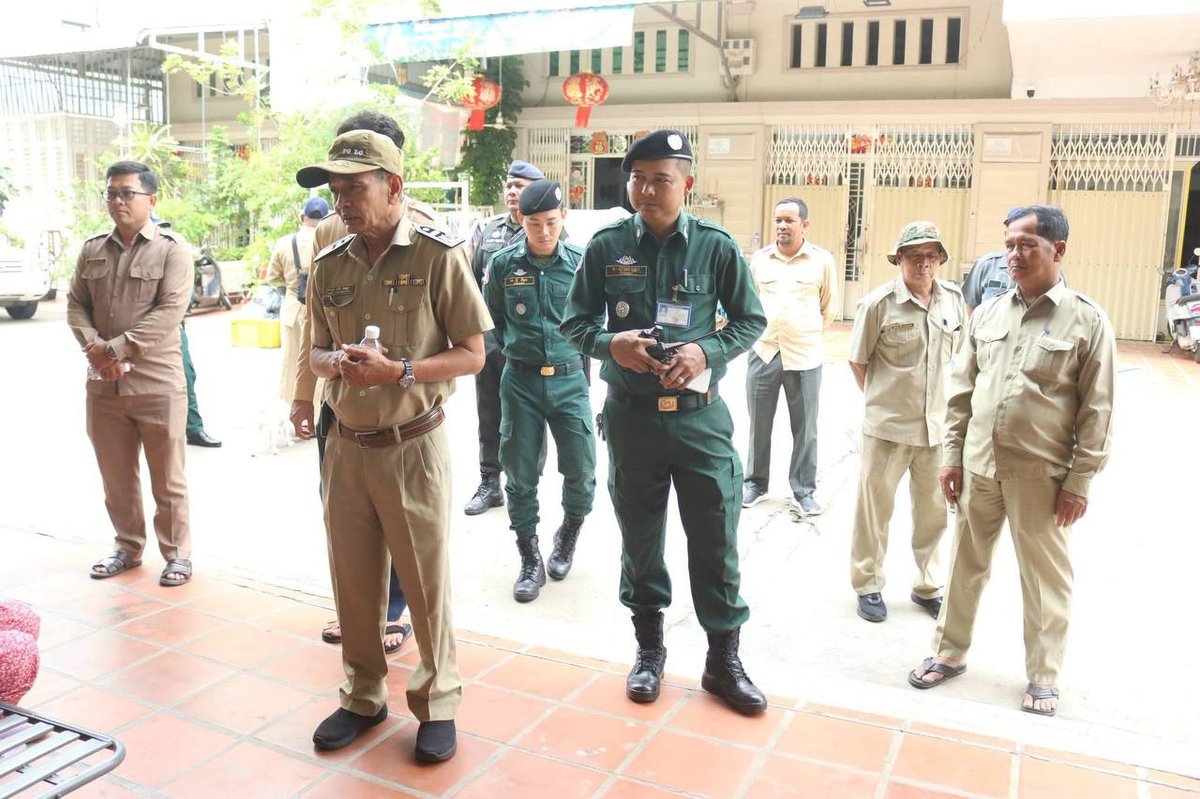 金边朗哥区开展行政巡查 重点宣传反网络诈骗法