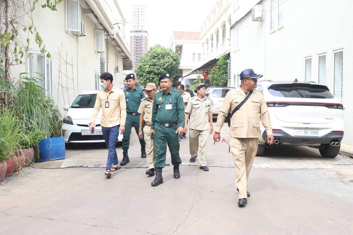 金边朗哥区开展行政巡查 重点宣传反网络诈骗法