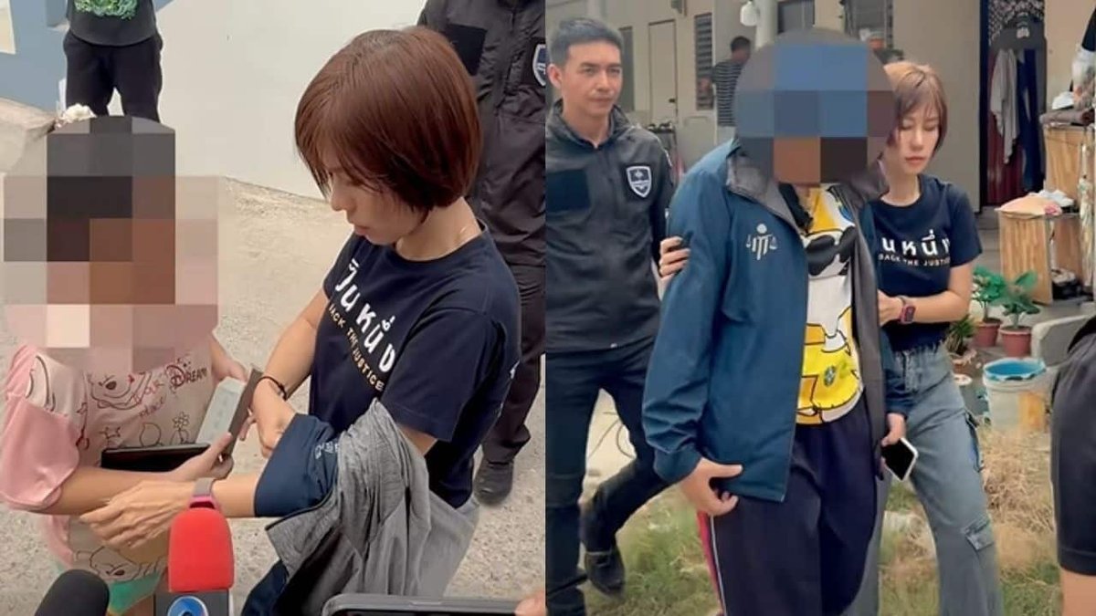 泰国春武里府继母当众虐童 市场监控曝光 警方正追捕