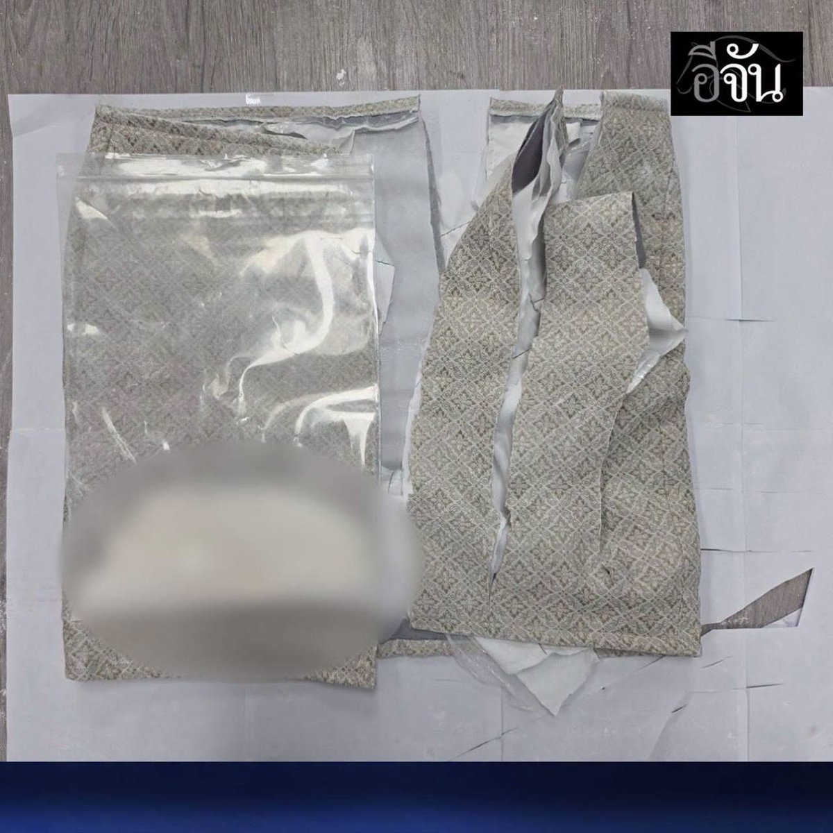空姐运毒团伙主脑藏身老挝 伪装毒品藏匿咖啡袋