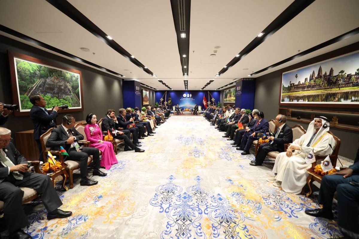 洪森主持第二届ISC会议 迎接多国议会代表团