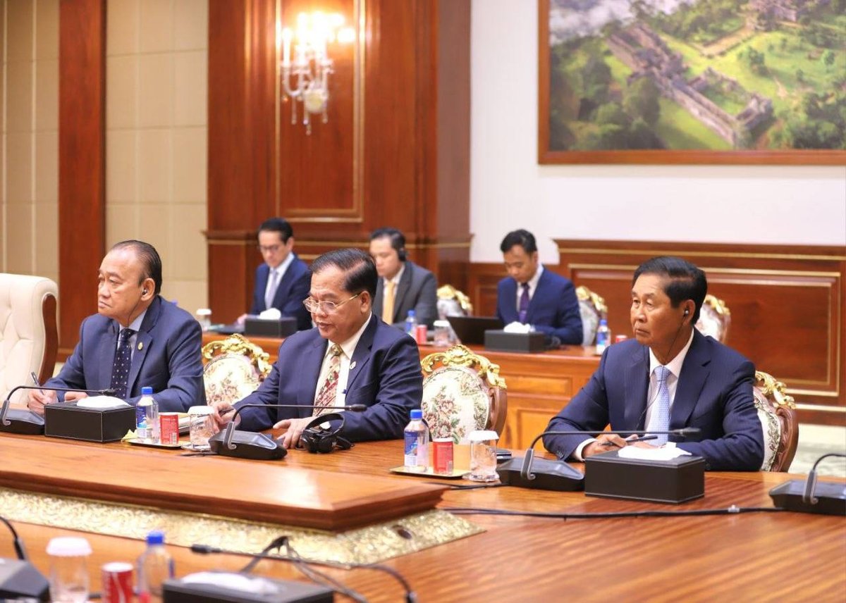 洪森会见马尔代夫议长 探讨双边议会合作