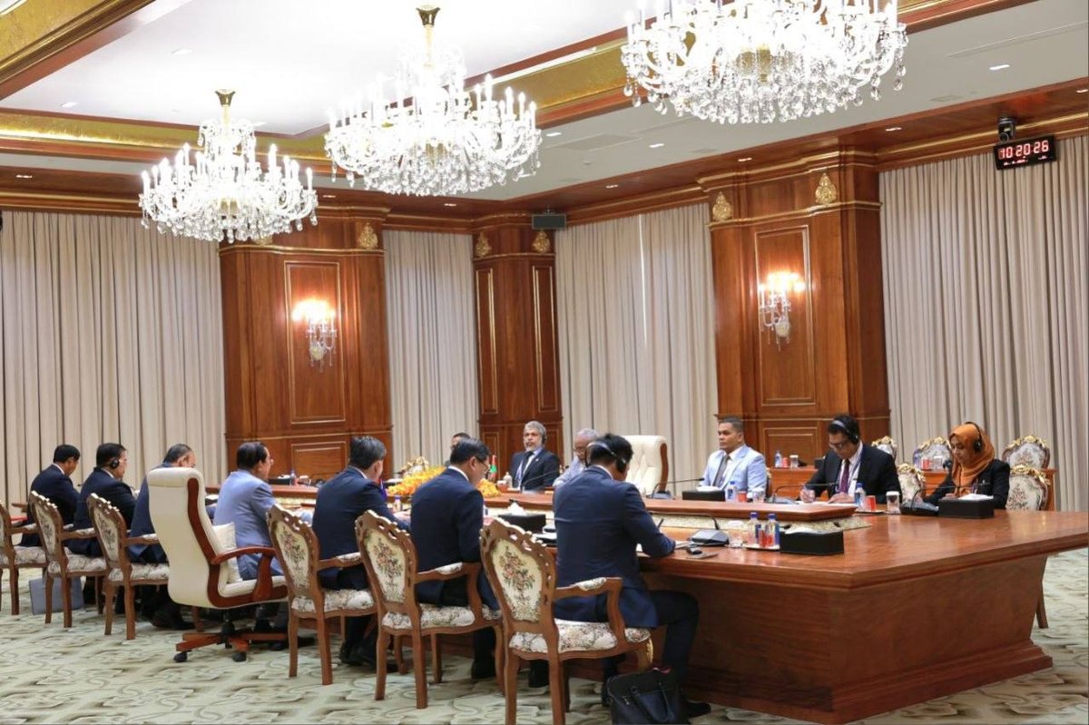 洪森会见马尔代夫议长 探讨双边议会合作