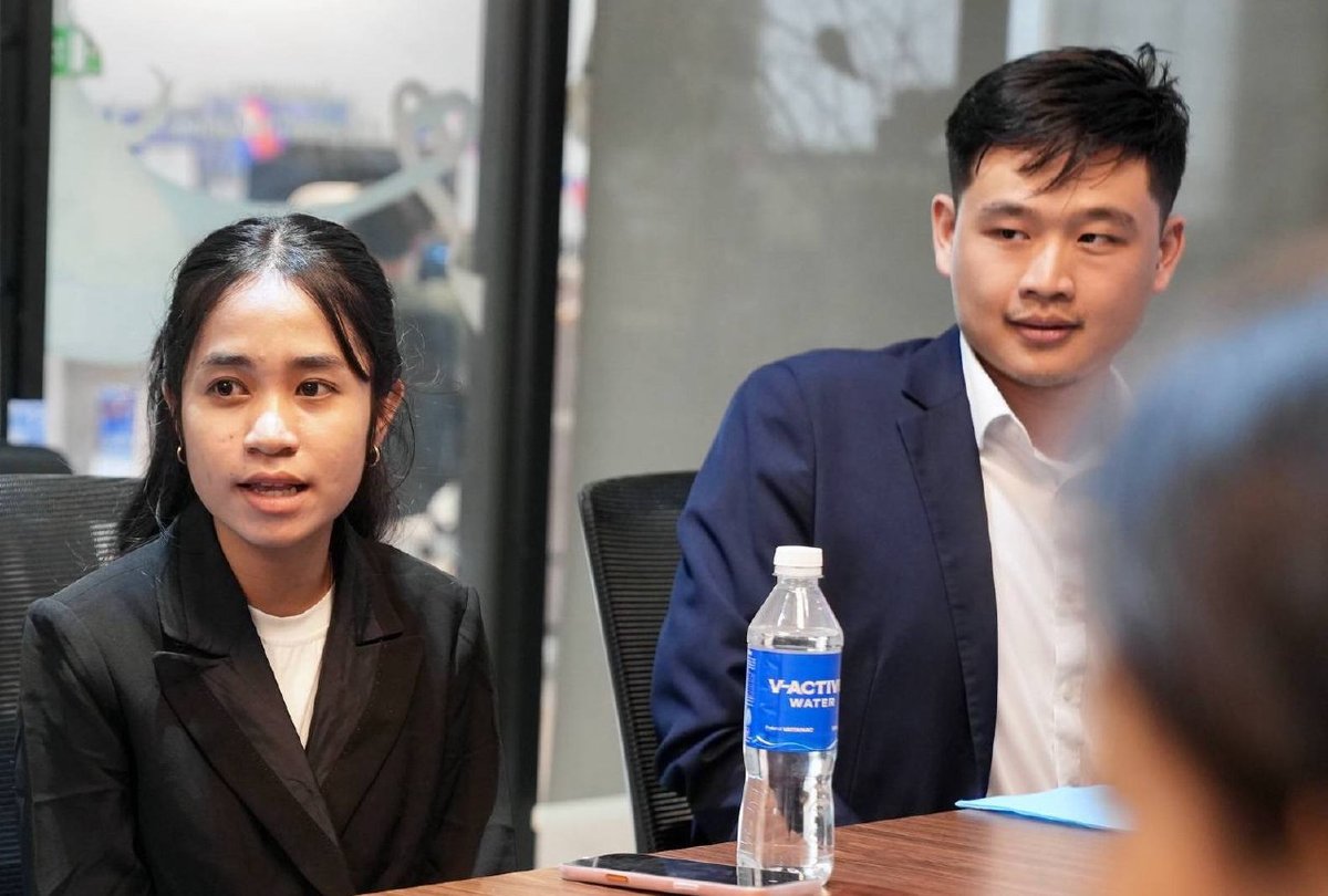 洪玛尼代表与赴华留学生座谈 助力中柬教育人才交流