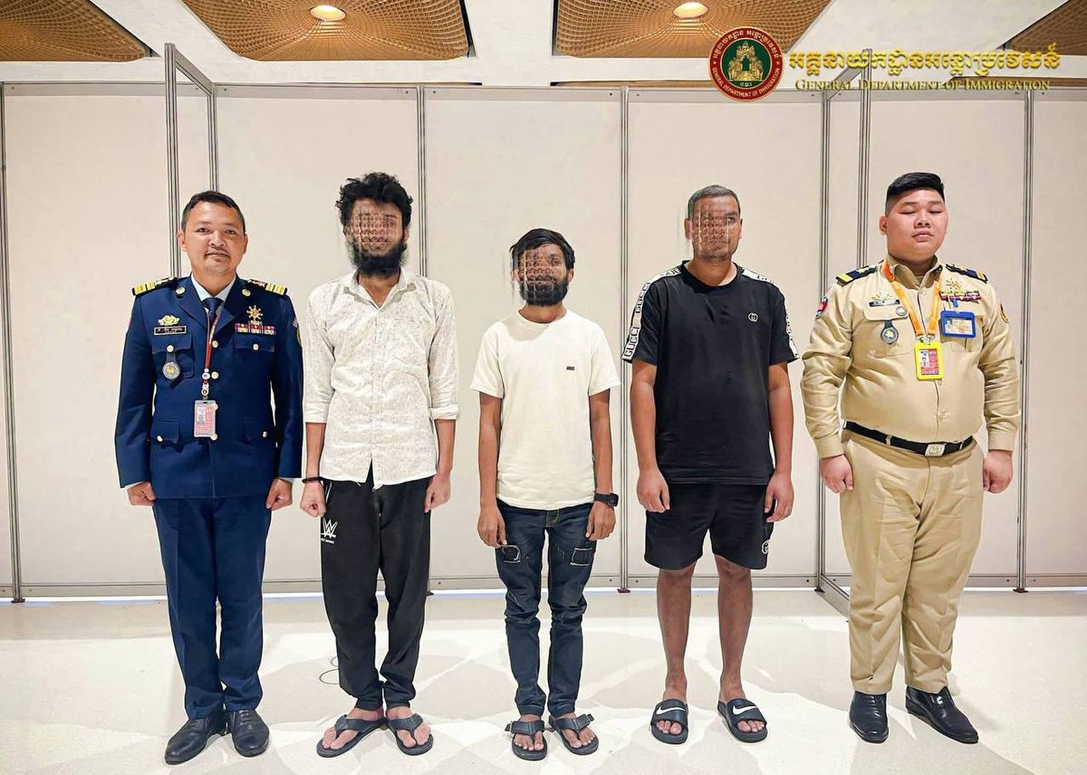 柬埔寨移民总局驱逐777名非法外籍人员 158名中国籍涉诈者