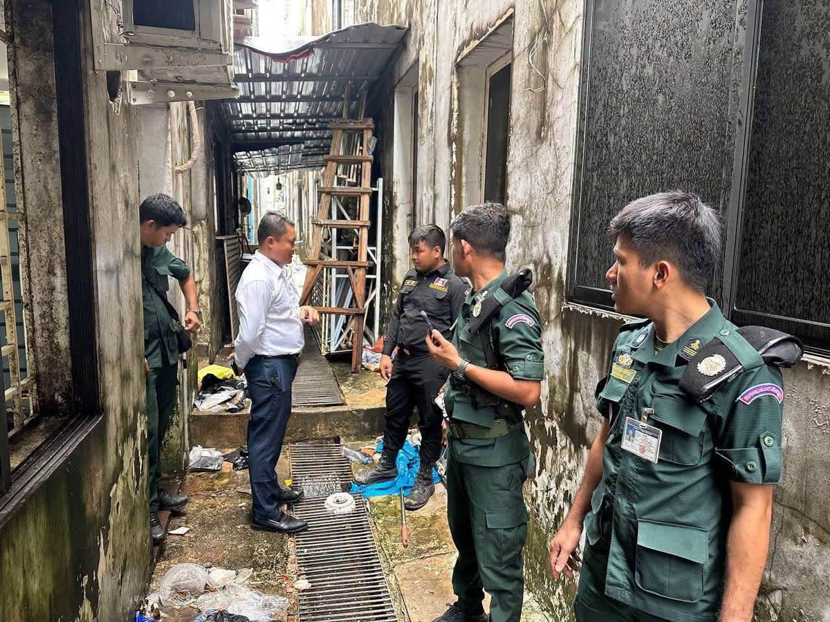 西港波贝警方突查涉诈窝点 43名中国籍人员落网