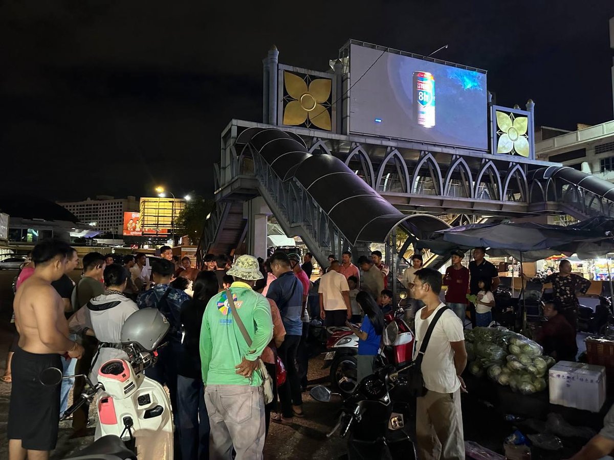 金边沙南哥市场商贩拖欠12万美元货款被抓