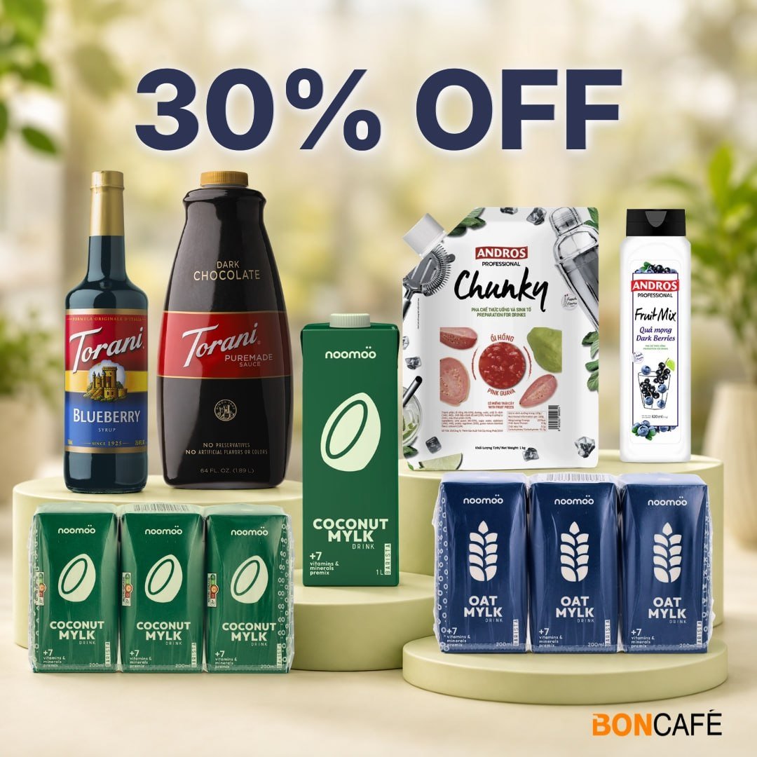 Boncafé全场精选产品清仓 30%折扣限时开启