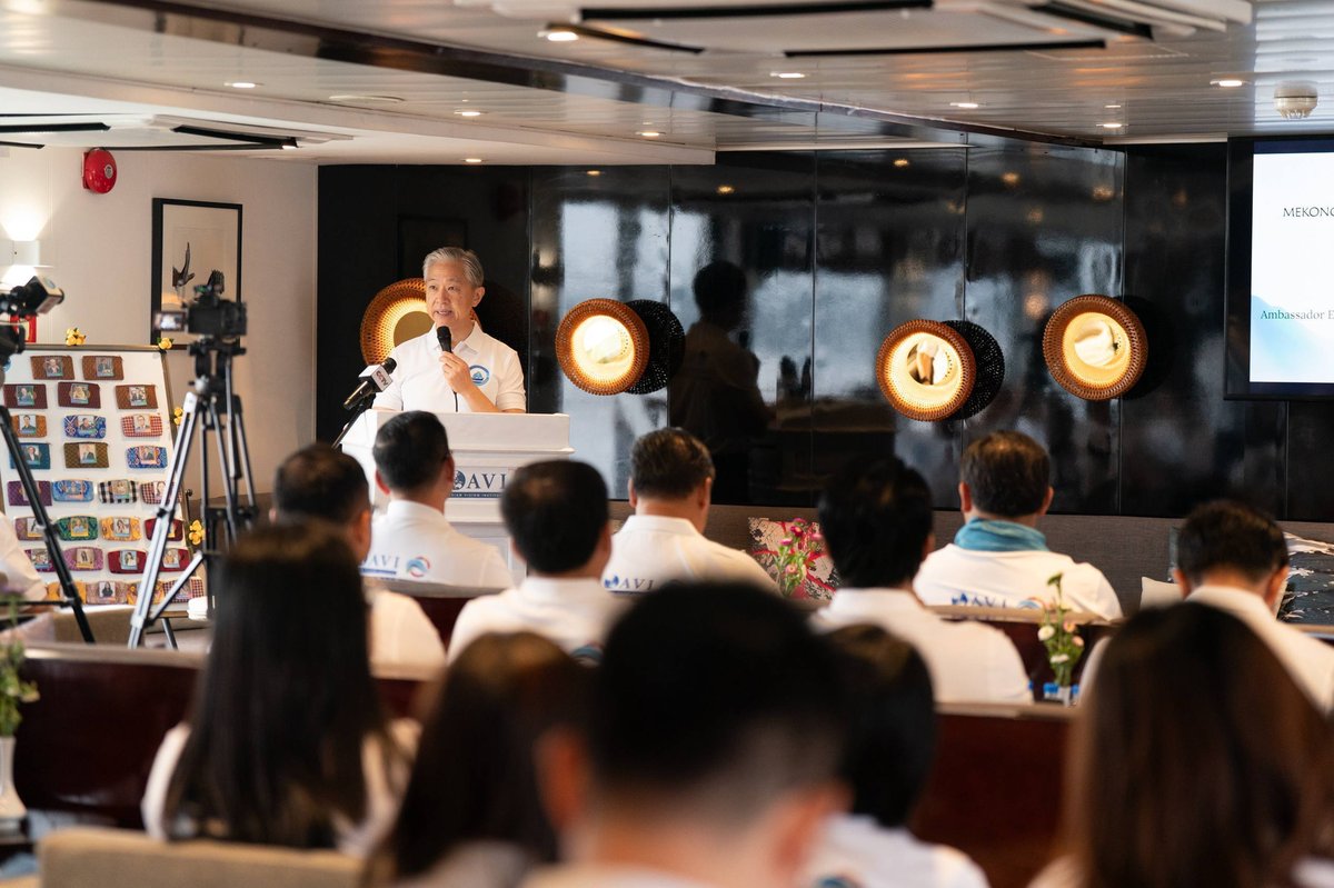 湄公河澜沧江和平船项目在金边正式启动 聚焦区域和平繁荣