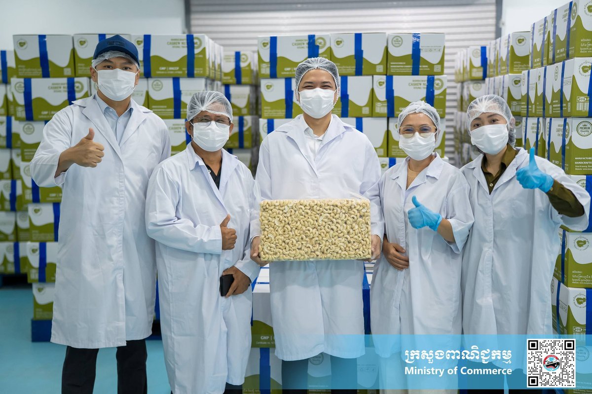 商务部积极协调,促成HCST公司将加工腰果直接出口至英国Wh