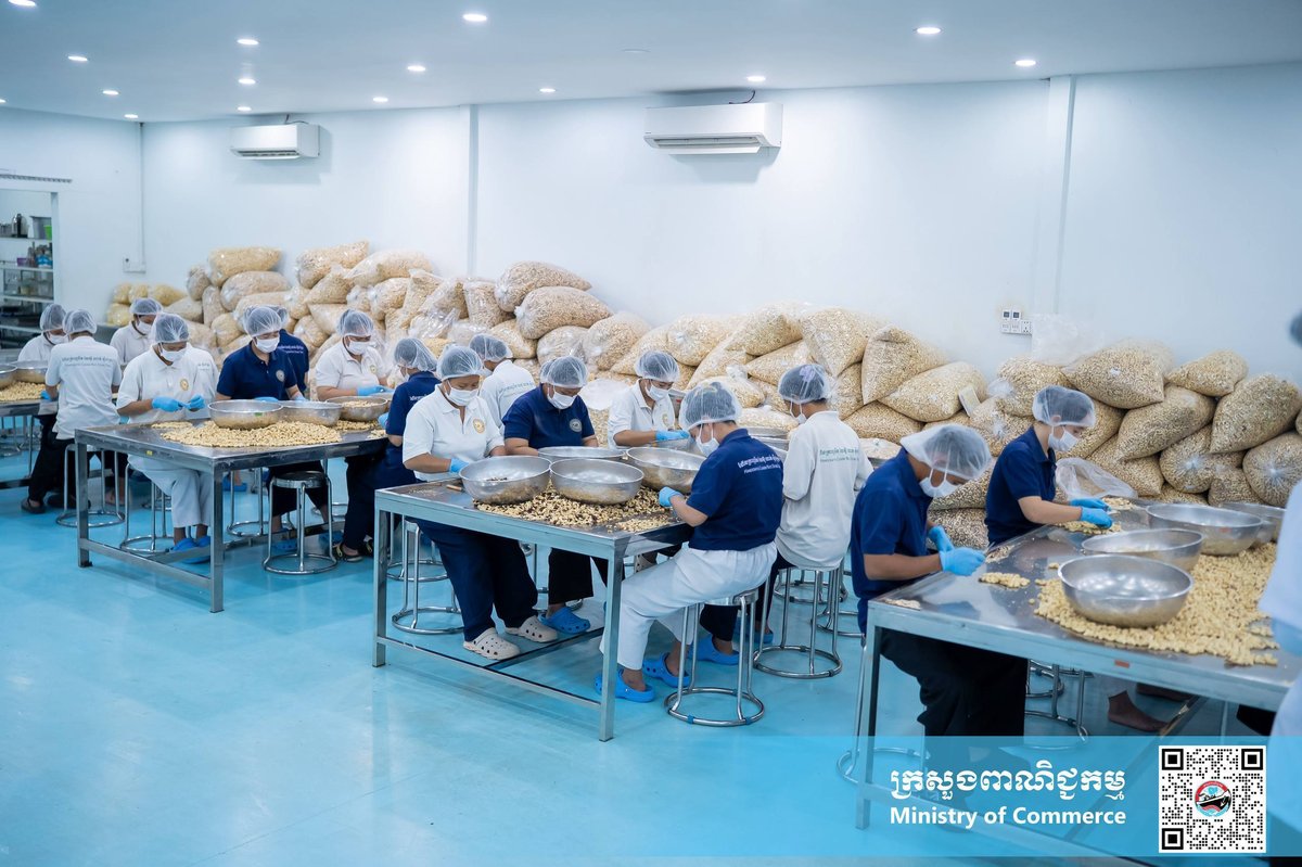 在商务部协调下,HCST公司成功将加工腰果直接出口至英国Wh
