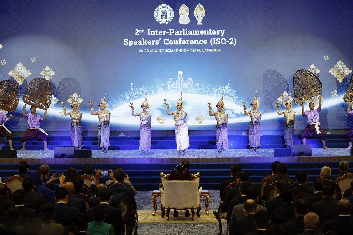 洪玛奈出席第二届ISC-2会议并发表讲话